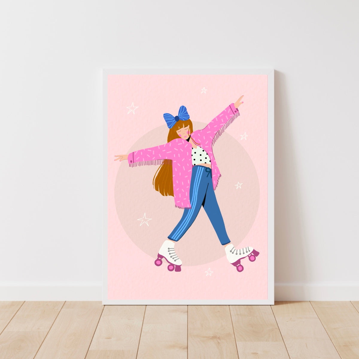 Just rollerskating